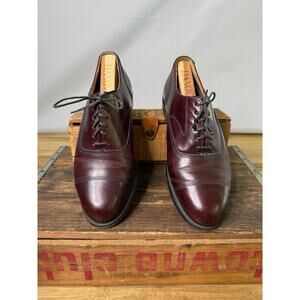 Hanover Dress Shoes All Leather Mens Size 7.5 D/B USA #2218